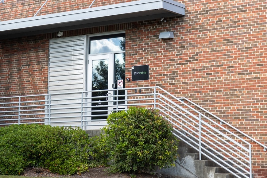 Front door for CAE data center site